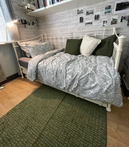 Antique metal daybed frame - daybed,
