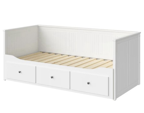 Daybed frame with drawers - with, 3